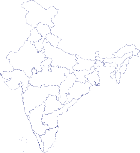 India states map